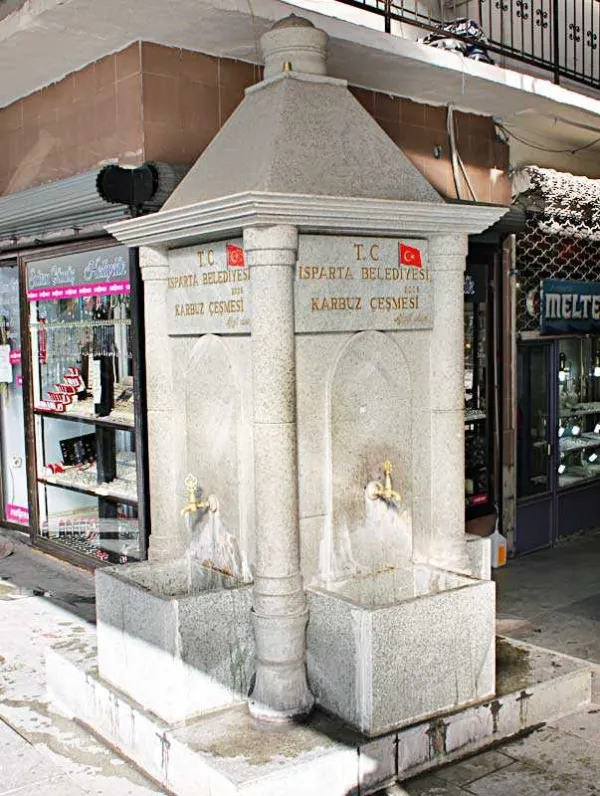 Isparta Karbuz Çeşmesi: Isparta'nın Tarihi Su Mirası Rehberi