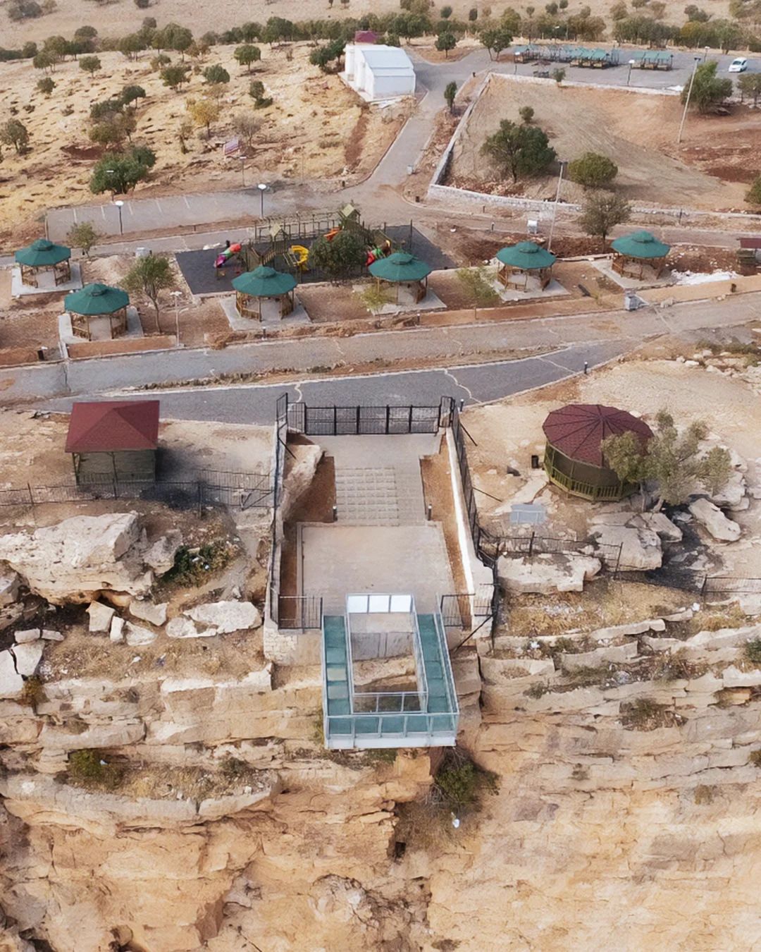 Siirt Tillo Kalesi Cam Seyir Terası